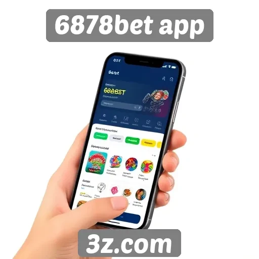 Acessibilidade e navegação no 6878bet app