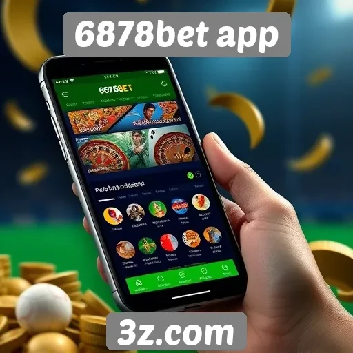 Funcionalidades exclusivas do 6878bet app