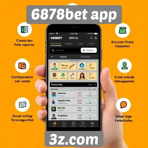 Recursos e funcionalidades do site 6878bet app