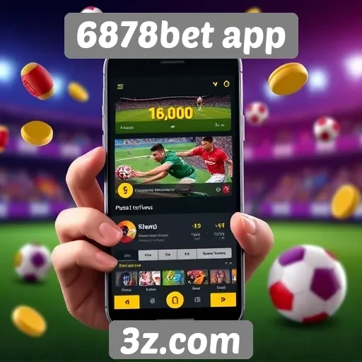 Promoções e bônus disponíveis no 6878bet app