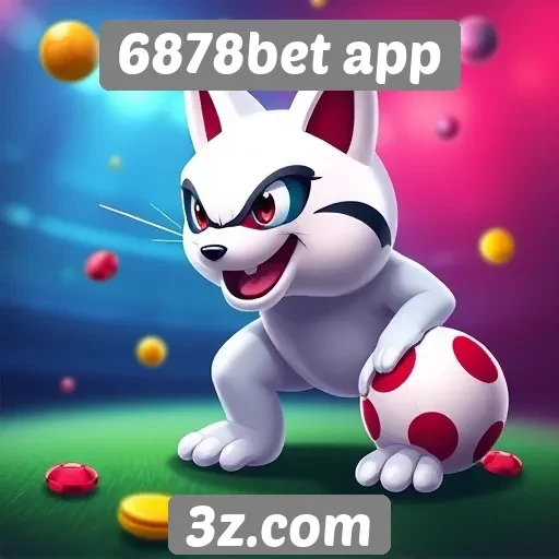 A variedade de jogos disponíveis no 6878bet app